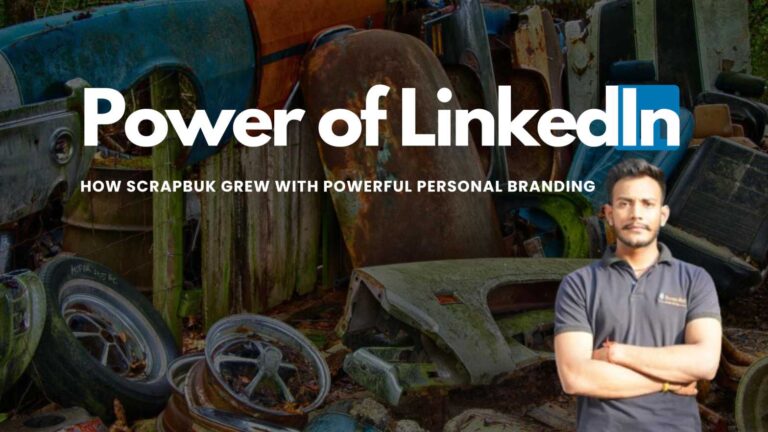 Power of LinkedIn with scrapbuk by Boing Monkee