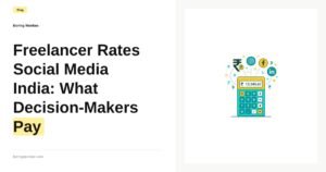 freelancer rates social media India